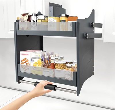 Pull-down Cabinet Spice Rack